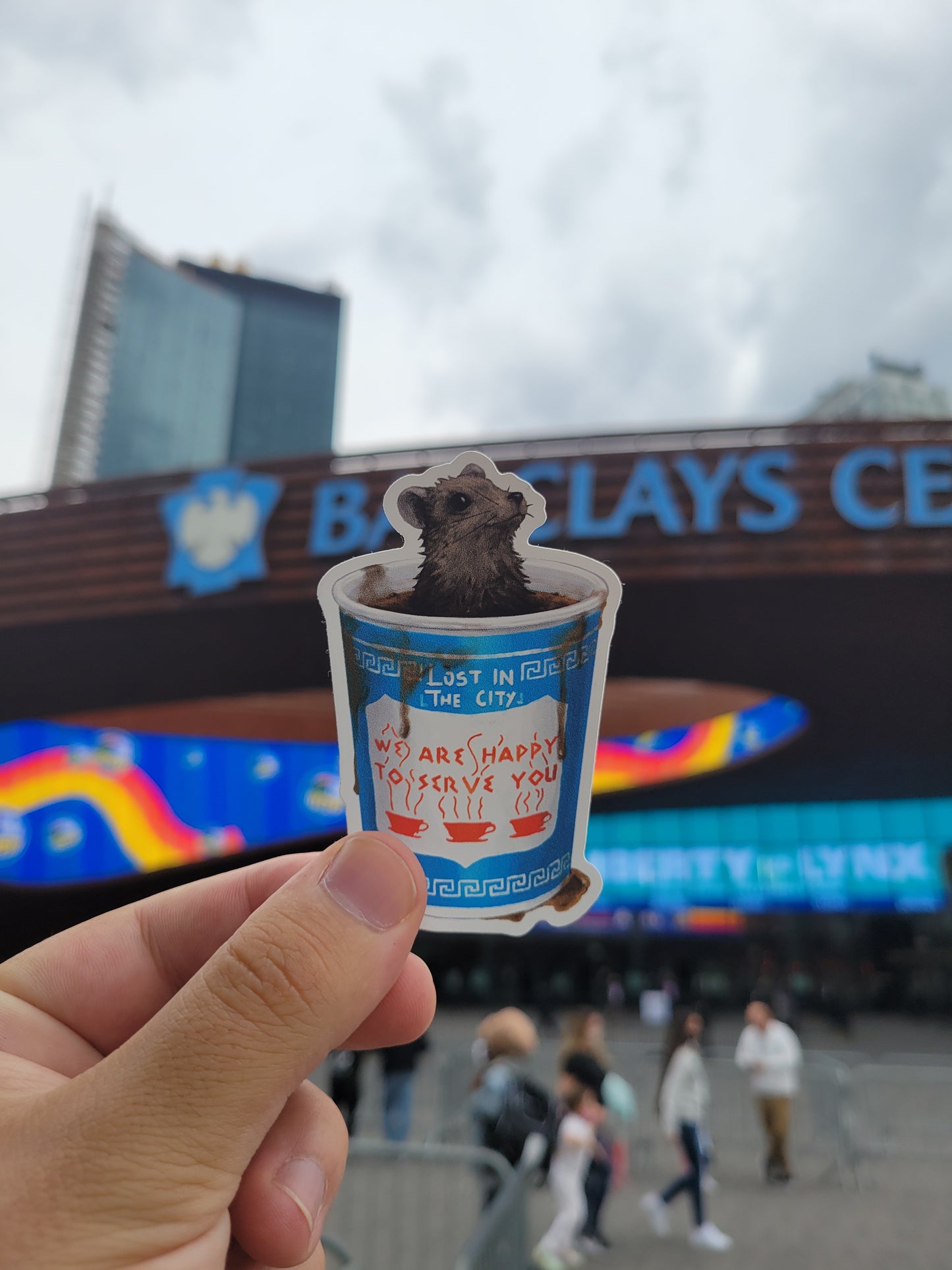 Coffee Rat Sticker