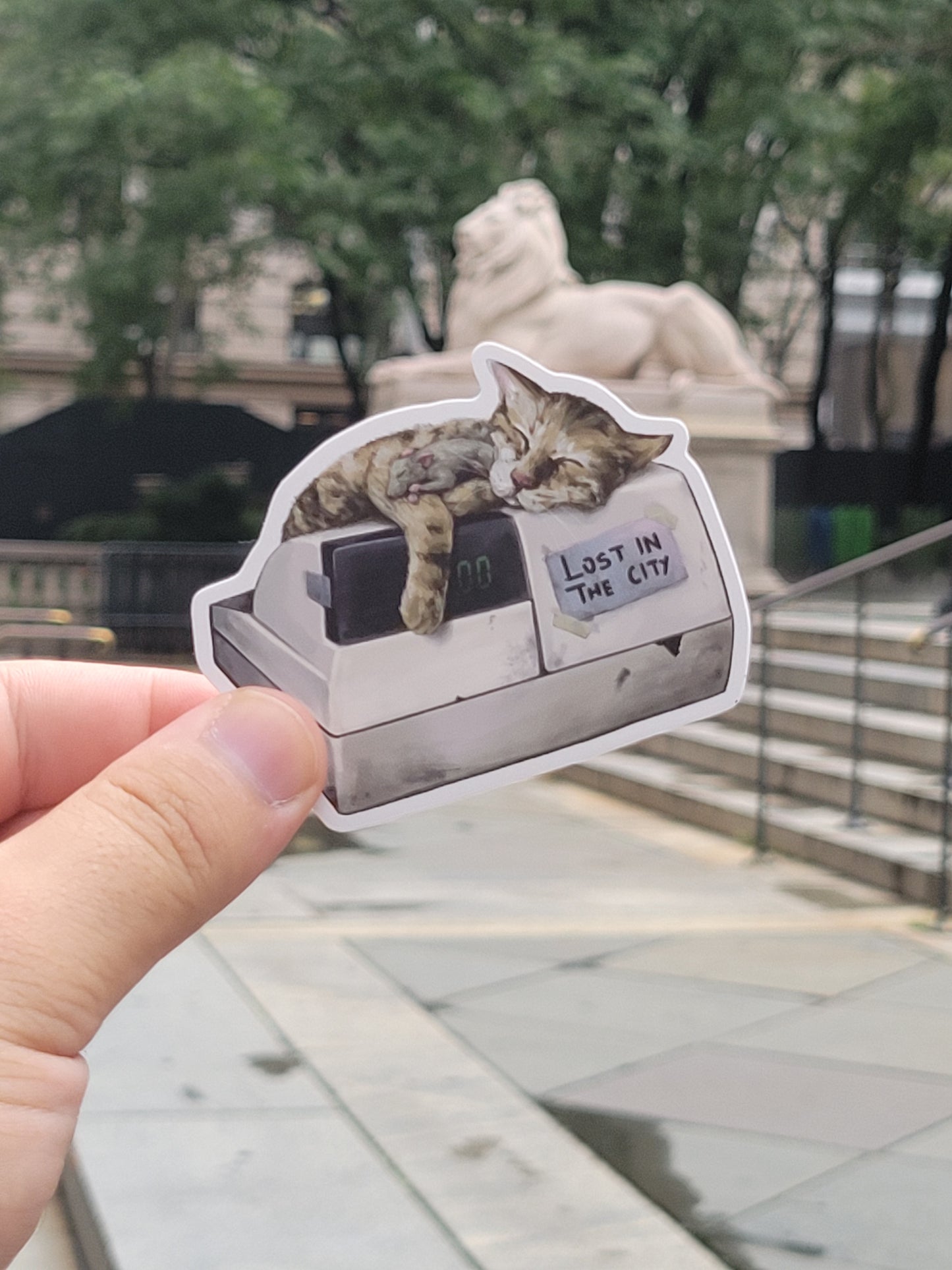 Bodega Cat and Rat Sticker