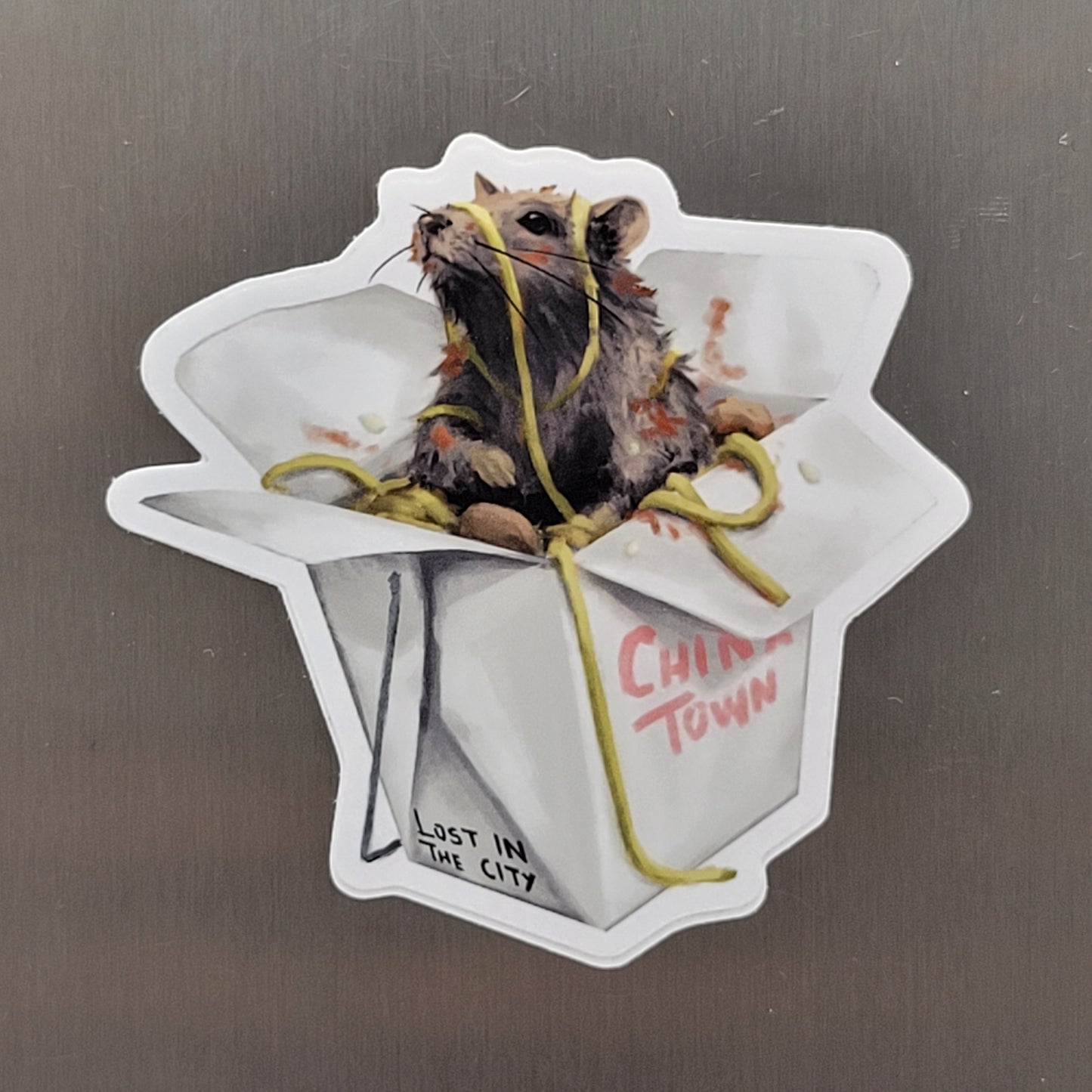 Noodles Rat Sticker