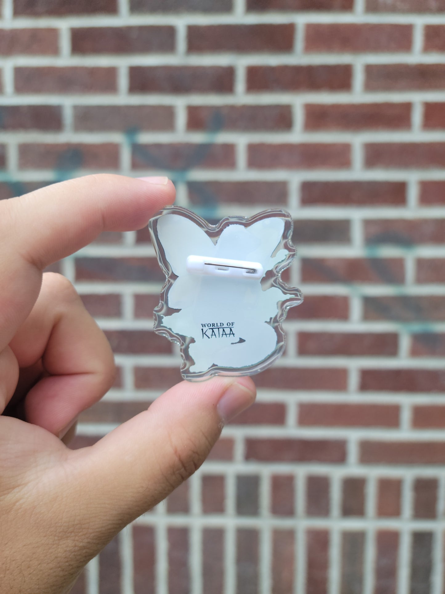 Fairy Skunk Acrylic Pin