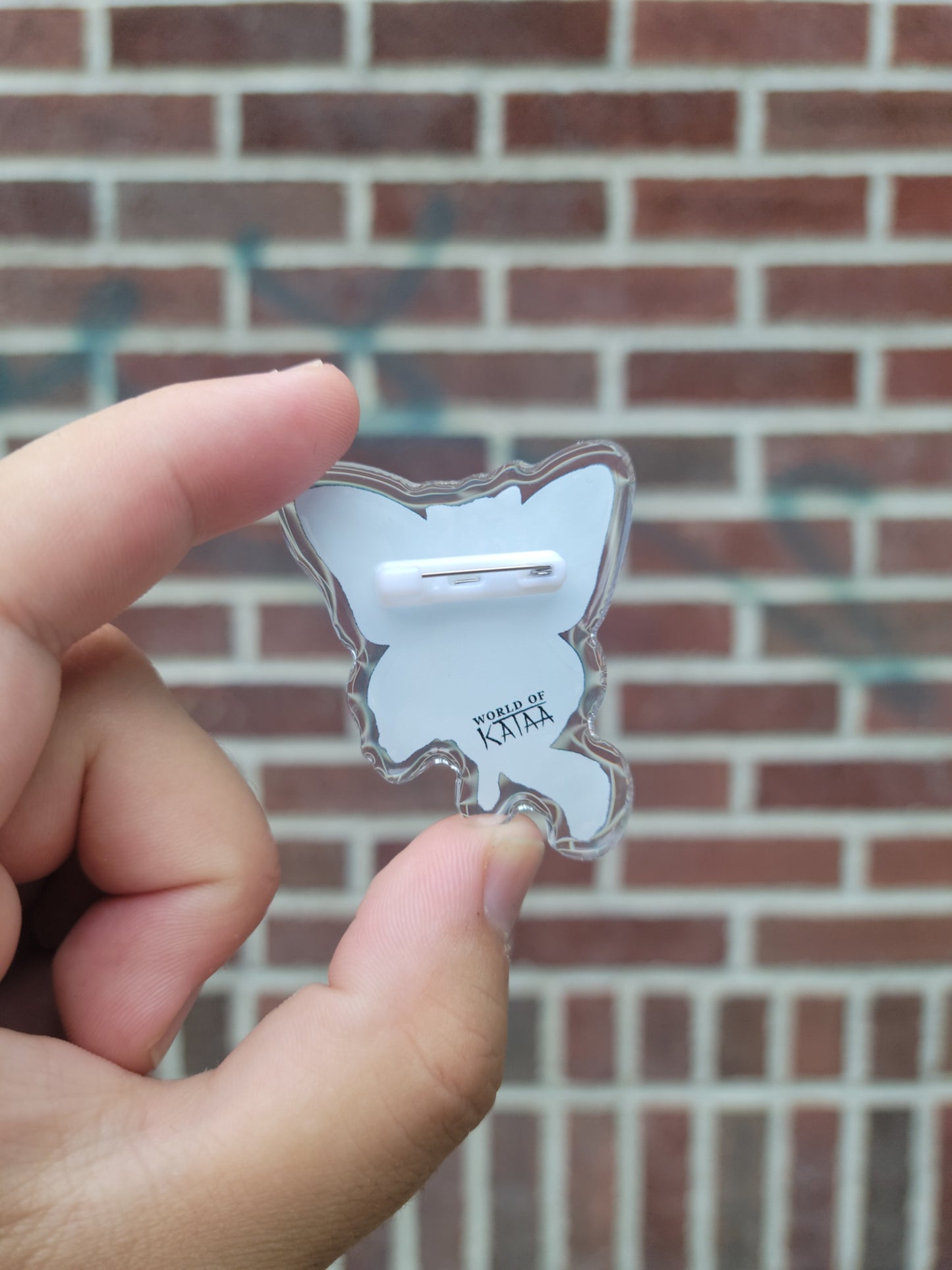 Fairy Opossum Acrylic Pin