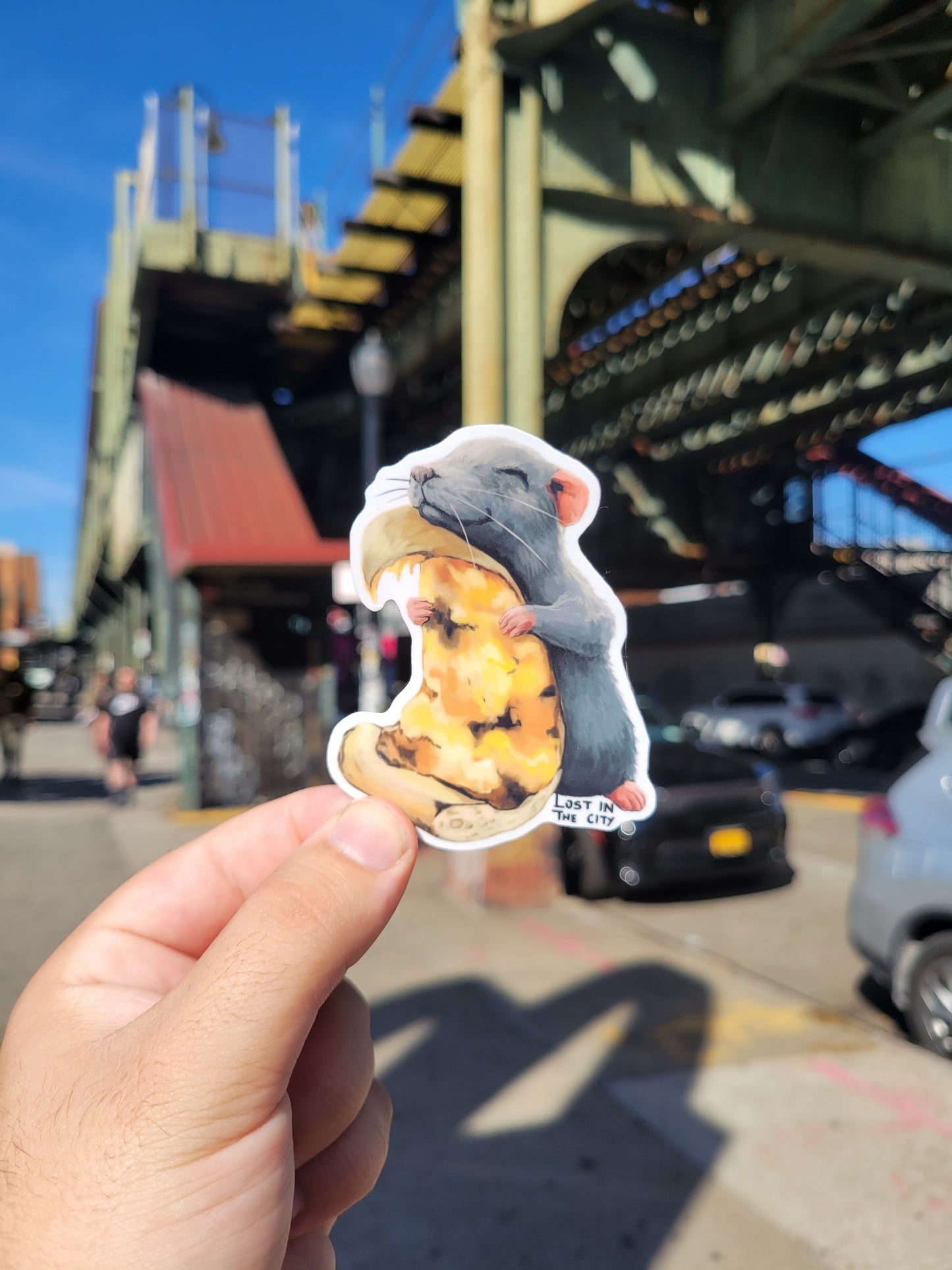 Pizza Rat 2 Sticker