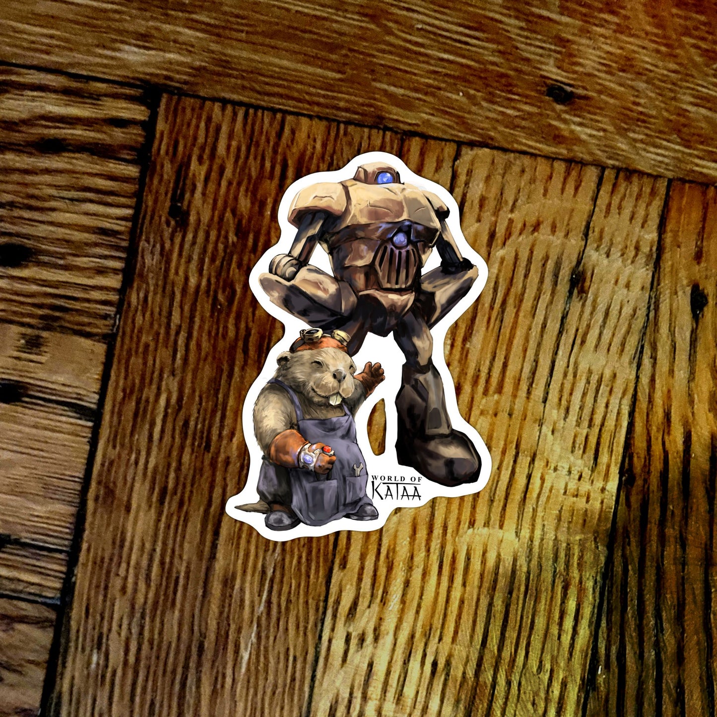 Artificer Beaver Sticker