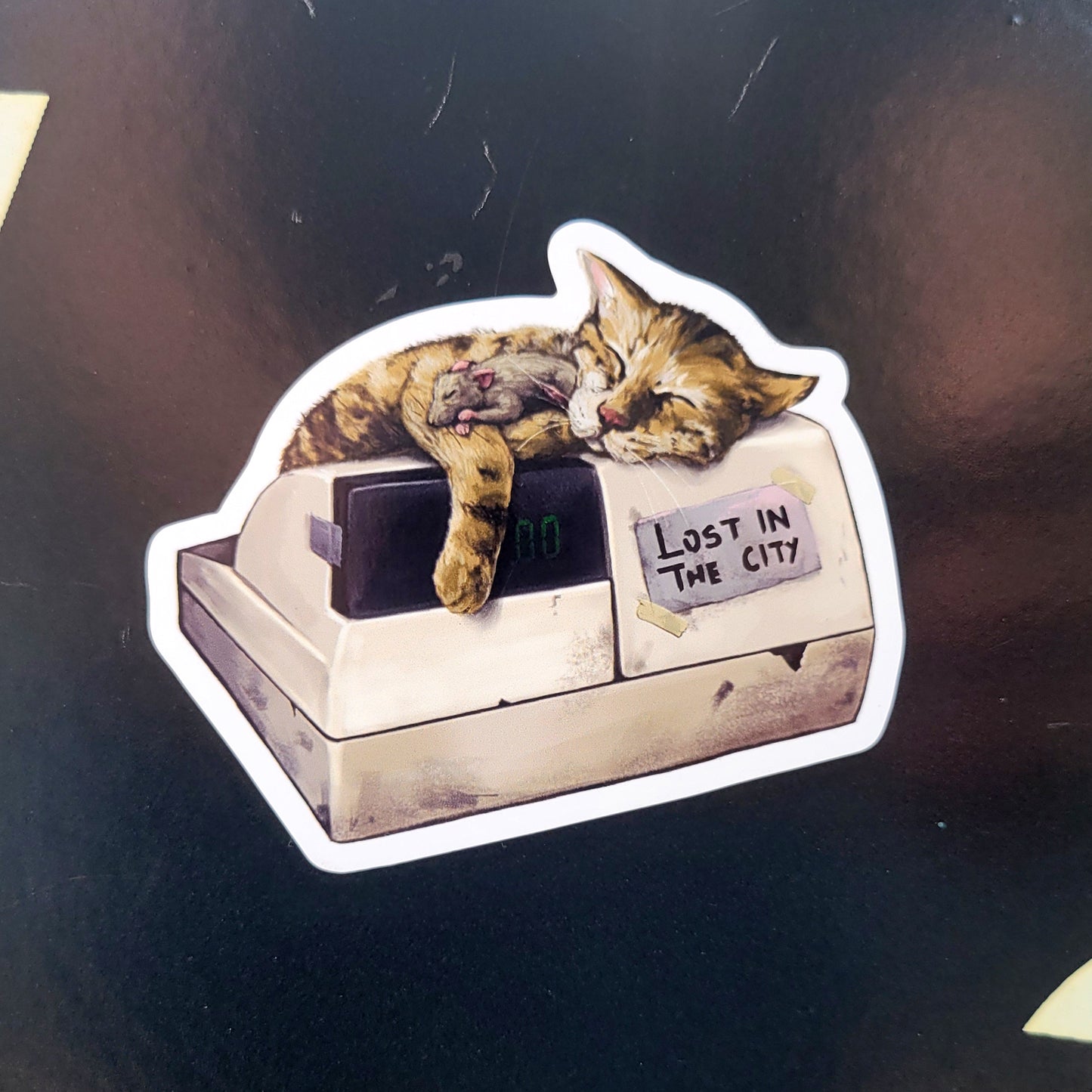 Bodega Cat and Rat Sticker