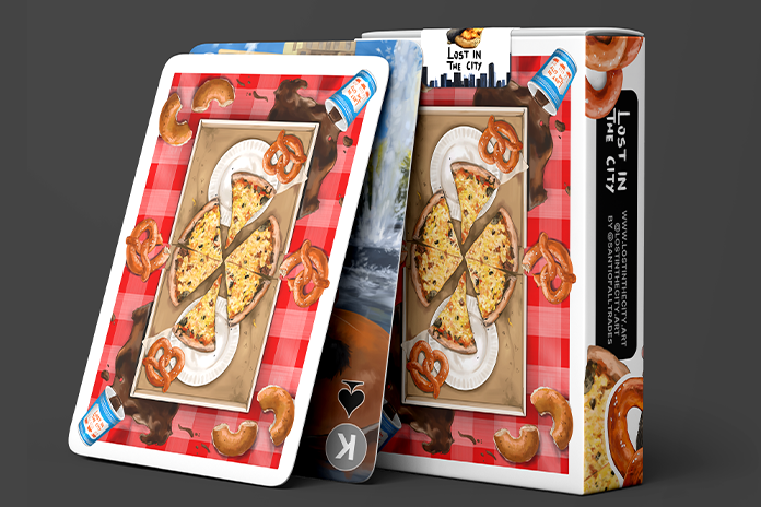 Deck of rat cards