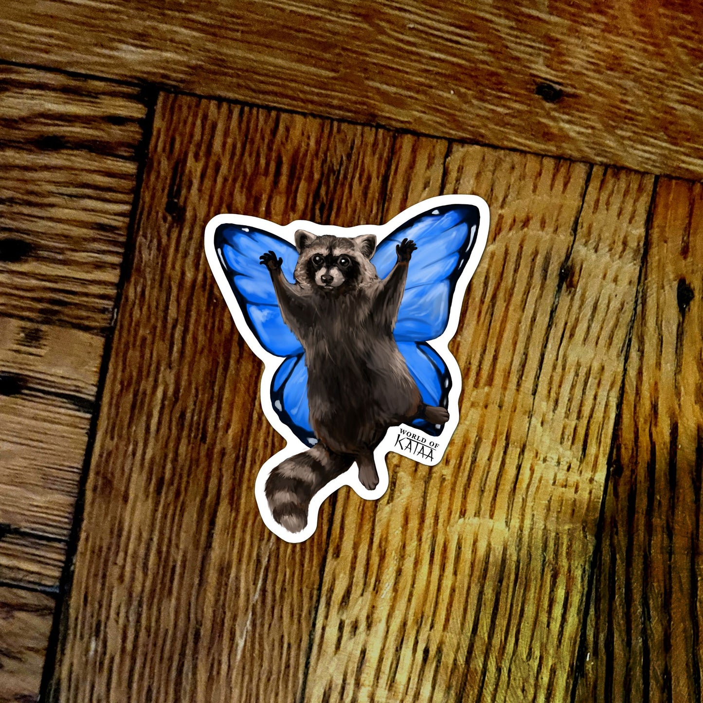 Fairy Raccoon Sticker