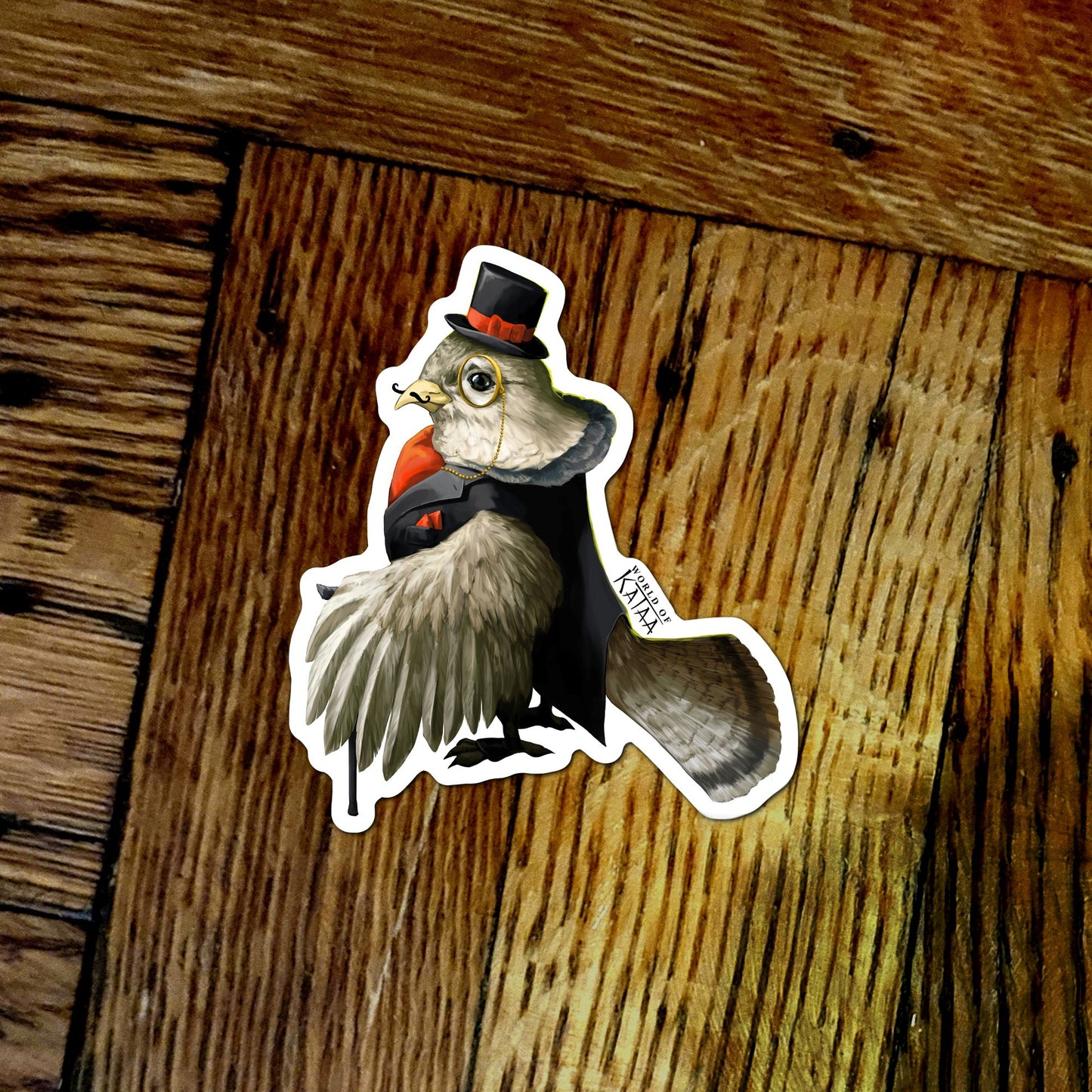 Gentle Bird Sticker