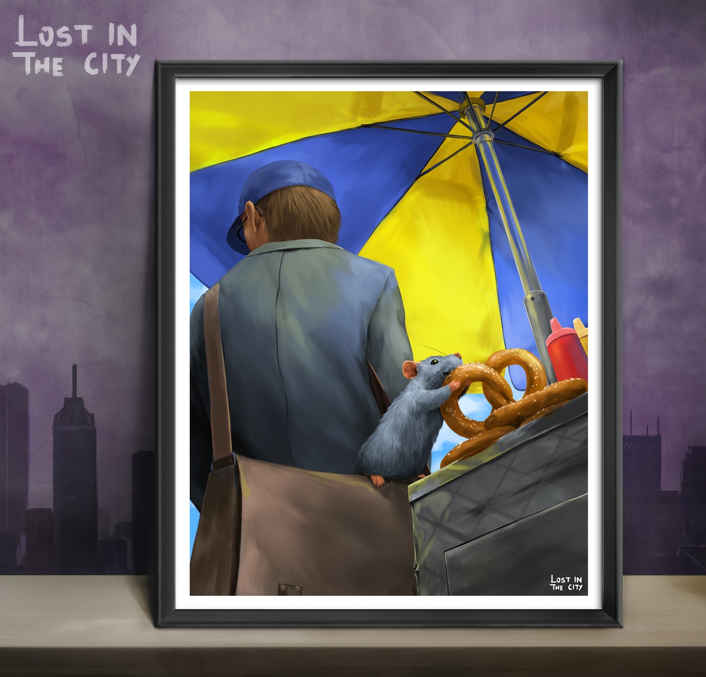 Pretzel Cart Rat | Lost in the City