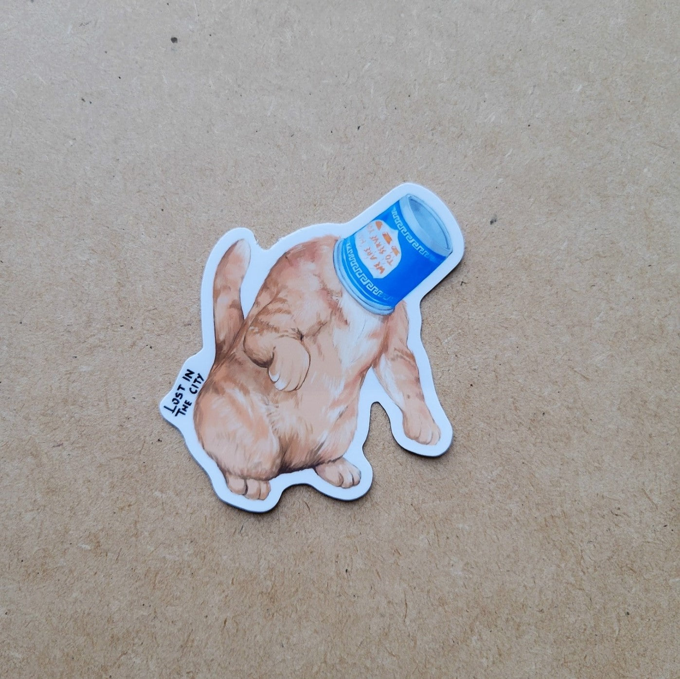 Bodega Coffee Cat Sticker