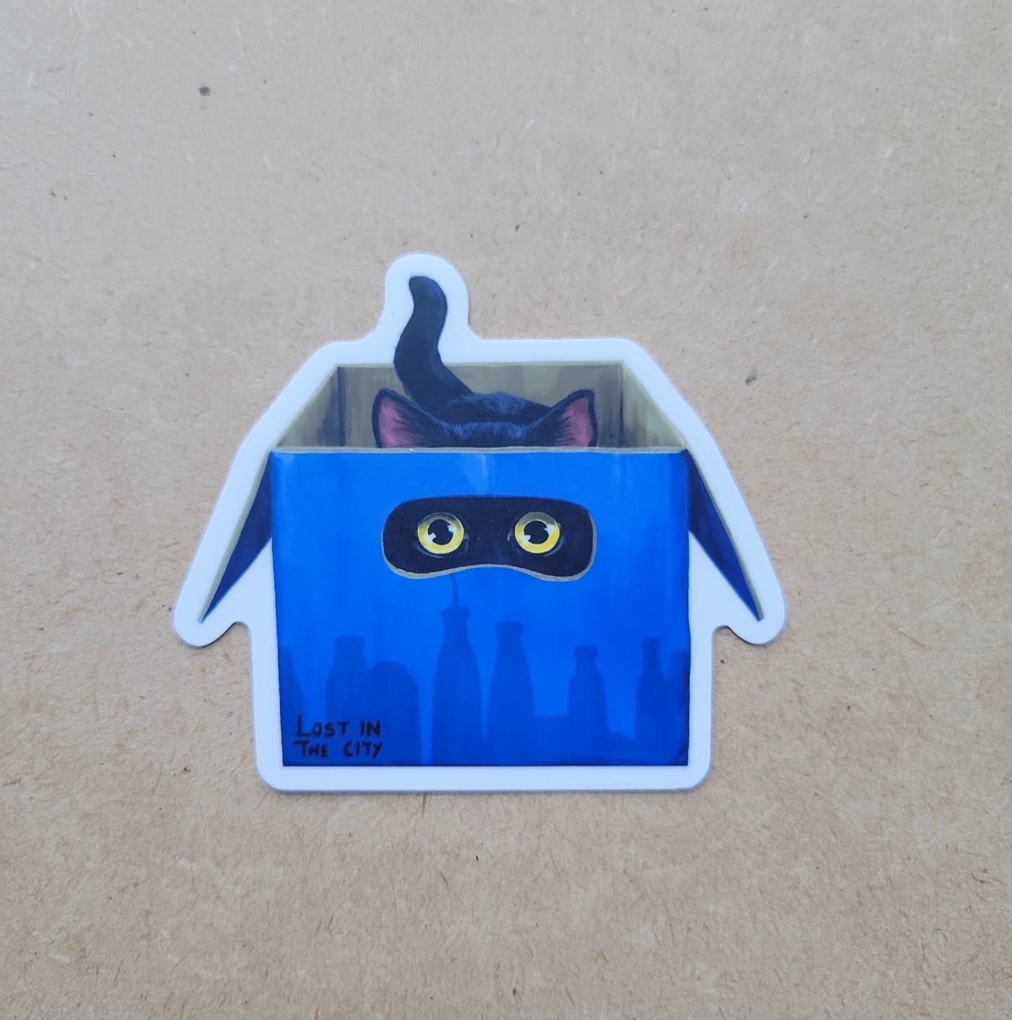 Bodega Cat In a Box Sticker