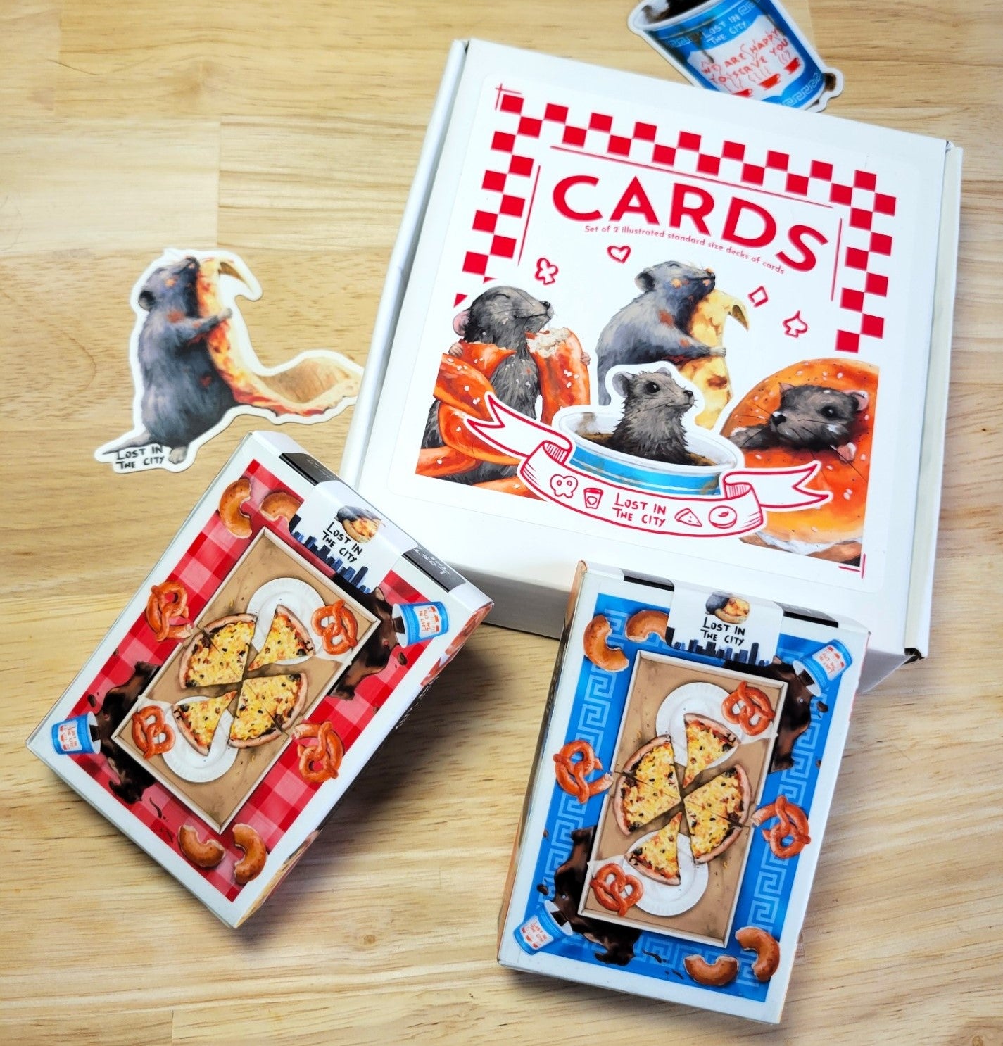Deck of rat cards – Santi of all Trades