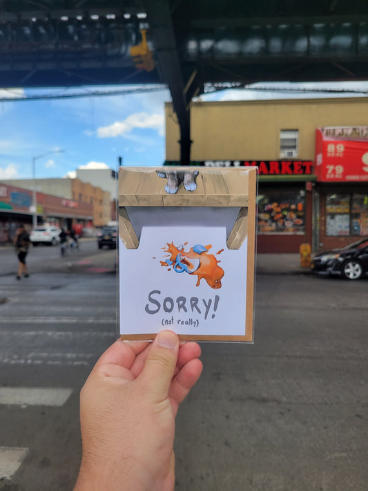 Sorry! | Cat Greeting Card