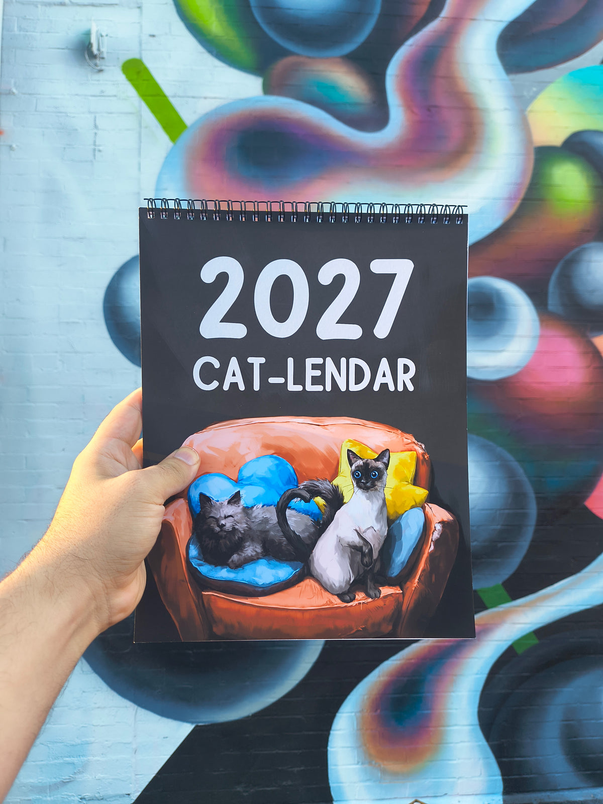 2027 Cat calendar