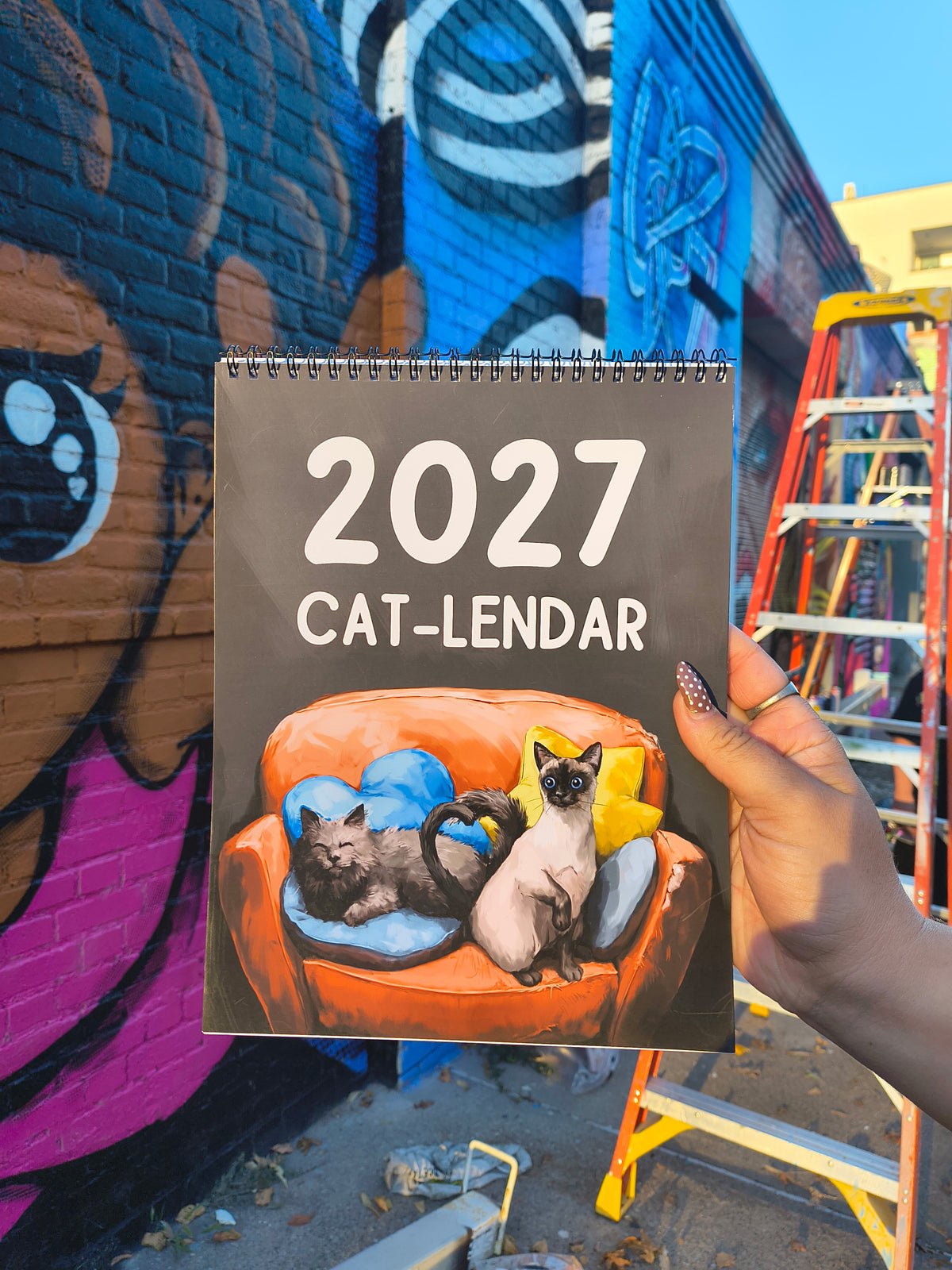 2027 Cat calendar