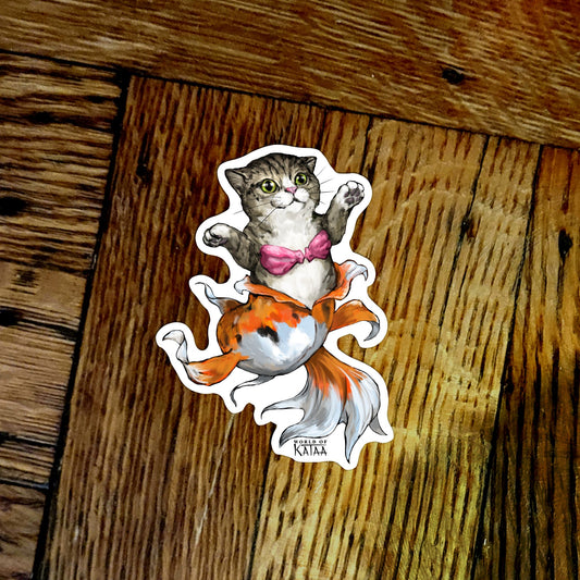 Mermaid Cat Sticker