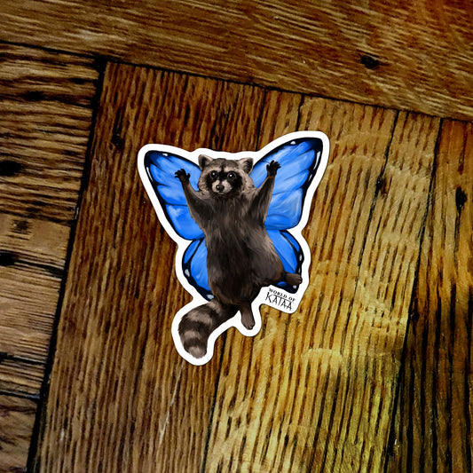 Fairy Raccoon Sticker