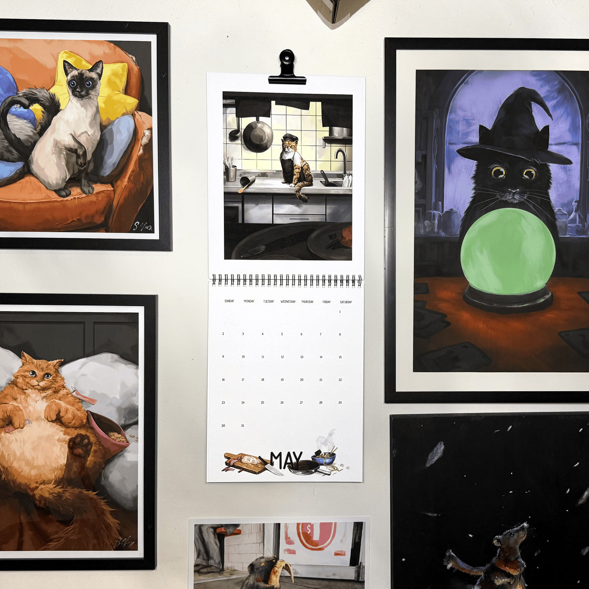 2027 Cat calendar